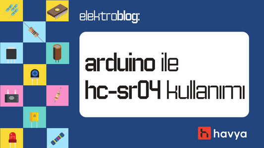 Arduino ile Ultrasonik Mesafe Ölçümü (HC-SR04)